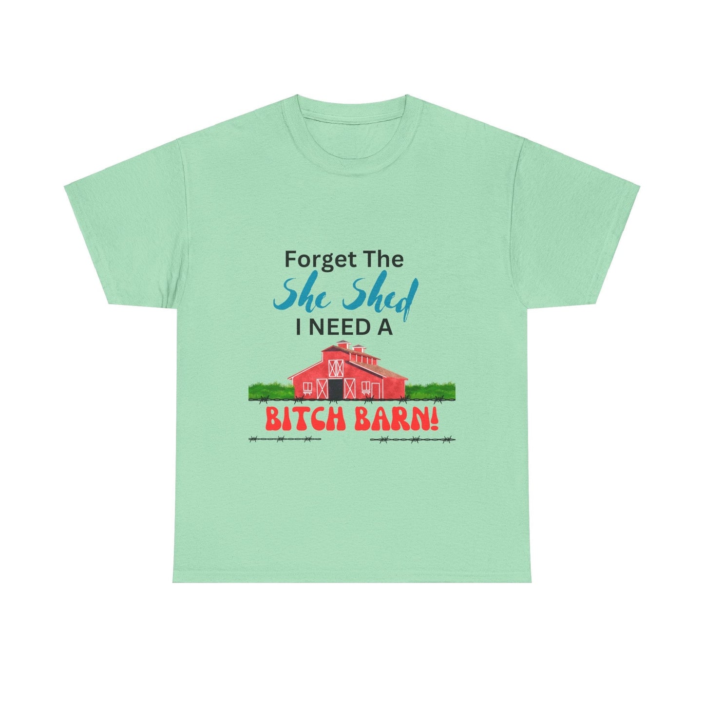 Forget the she shed T