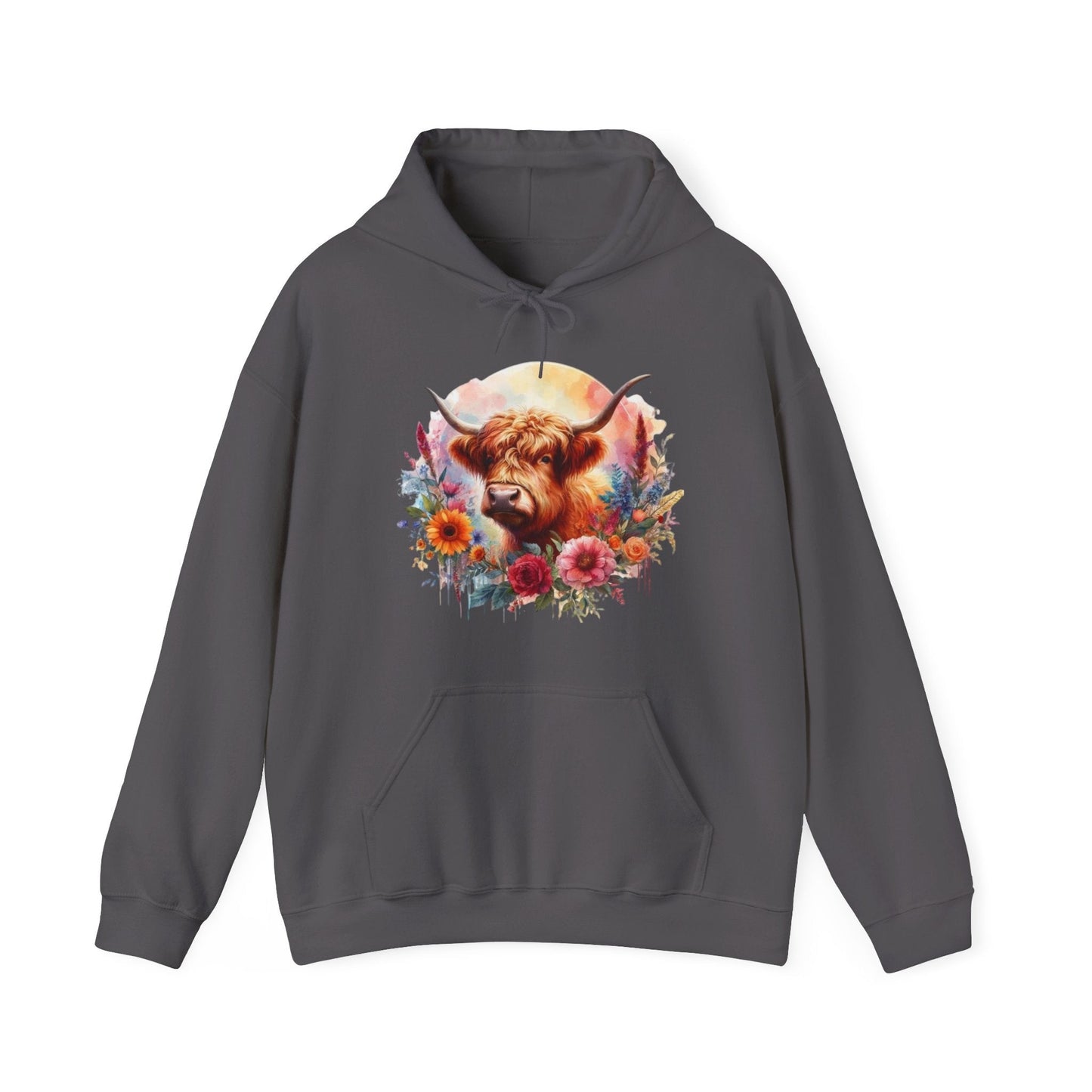 Highlander cow hoodie