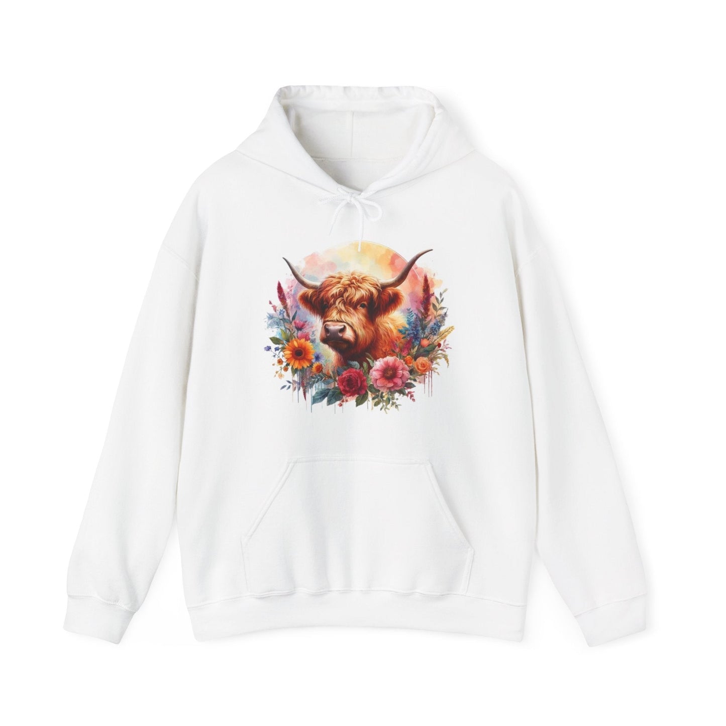 Highlander cow hoodie