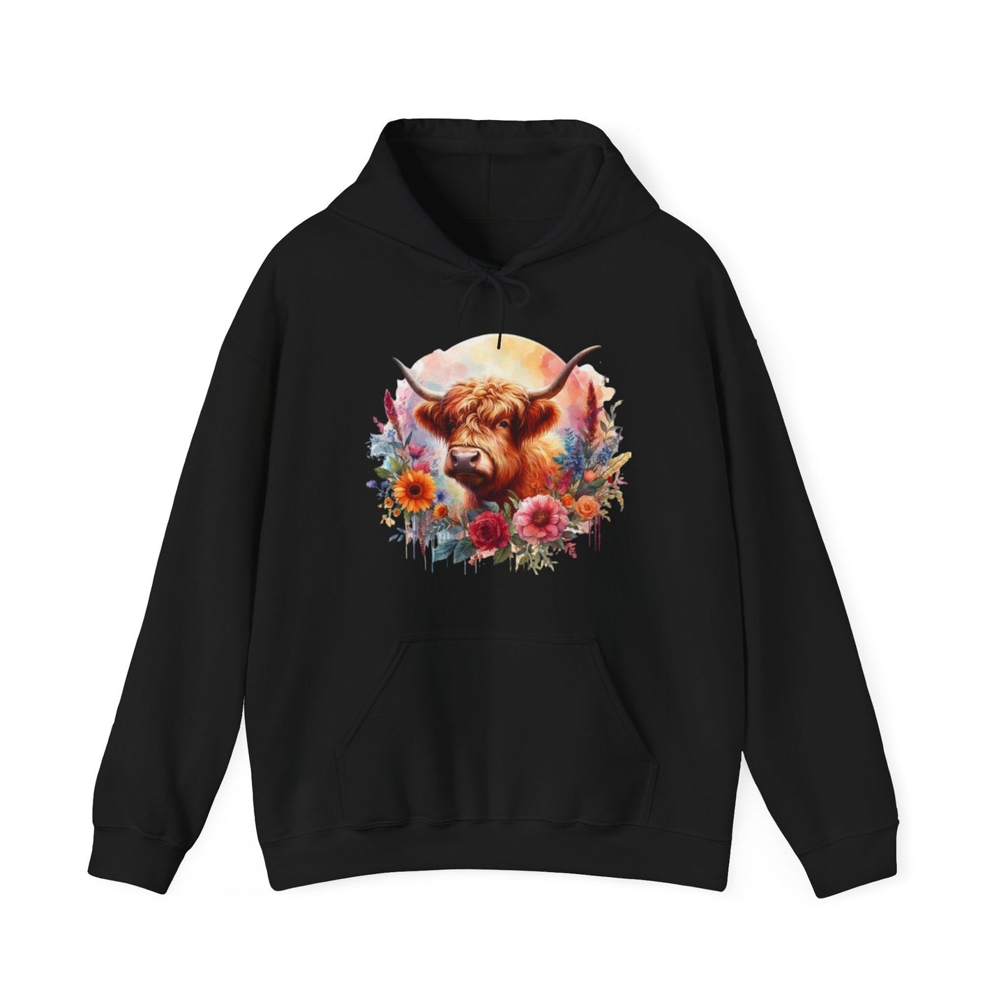 Highlander cow hoodie