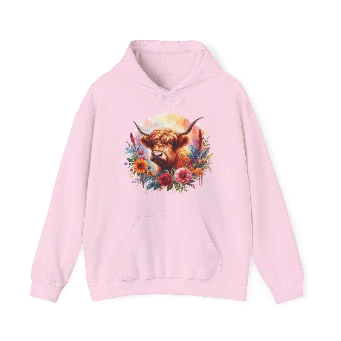 Highlander cow hoodie