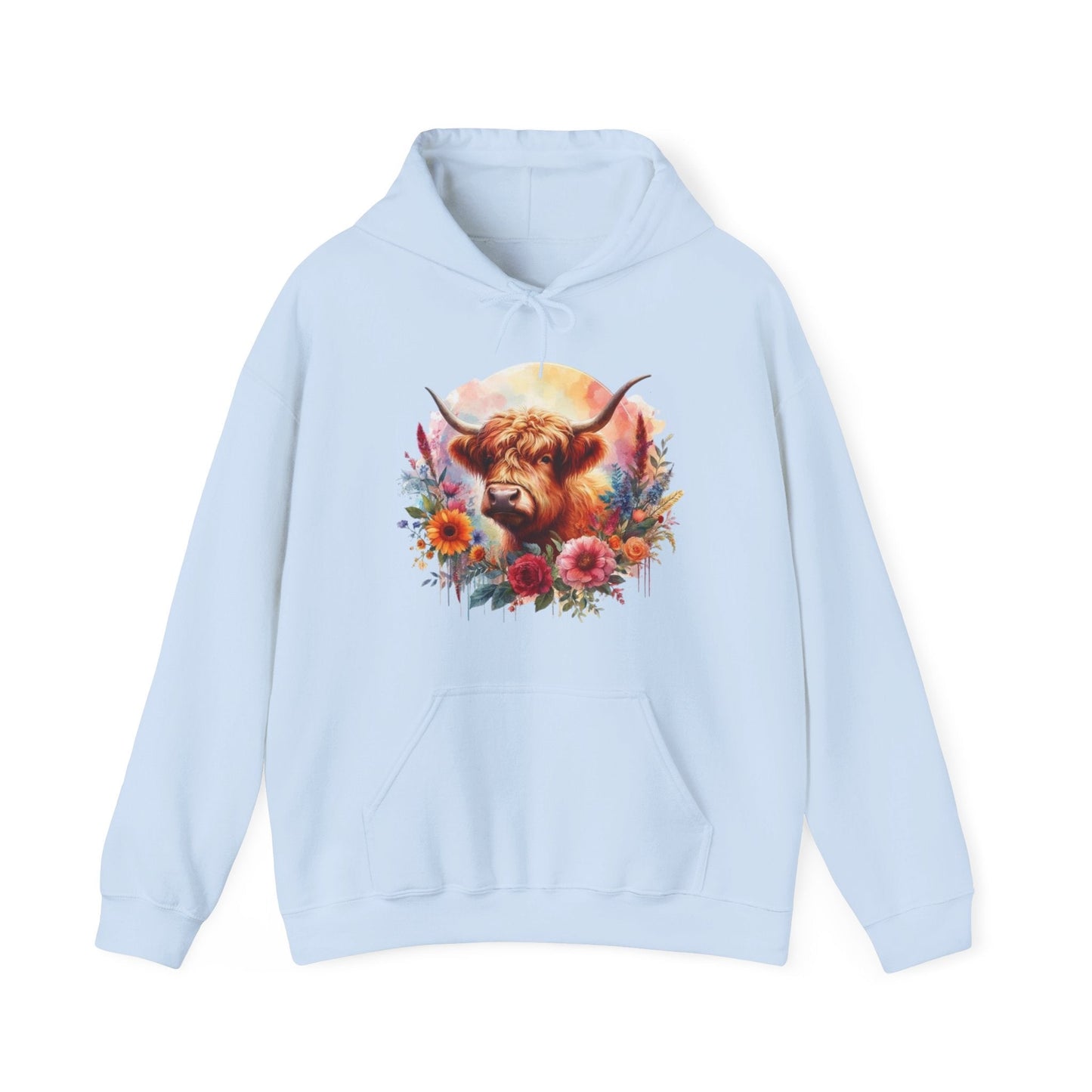 Highlander cow hoodie